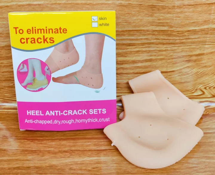 Premium Silicone Heel Protector Socks for Heel Pain Relief